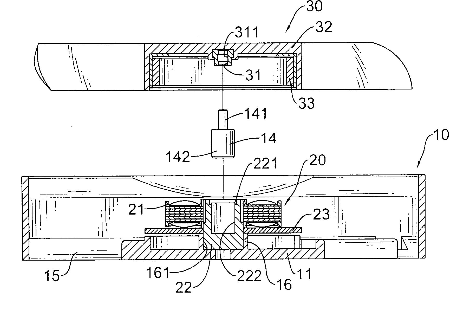 Heat dissipating fan assembly