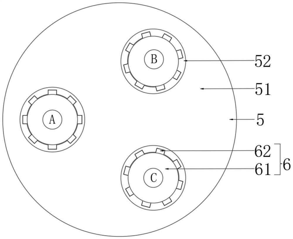 Anti-damage uniform storage device for auxiliary cables of coal mining machine and using method