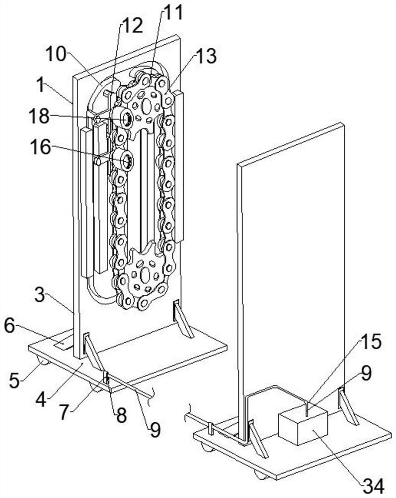 Overturning, adjusting and airing device for raisin airing