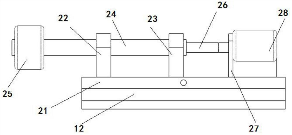 Traction mechanism for glass substrate production