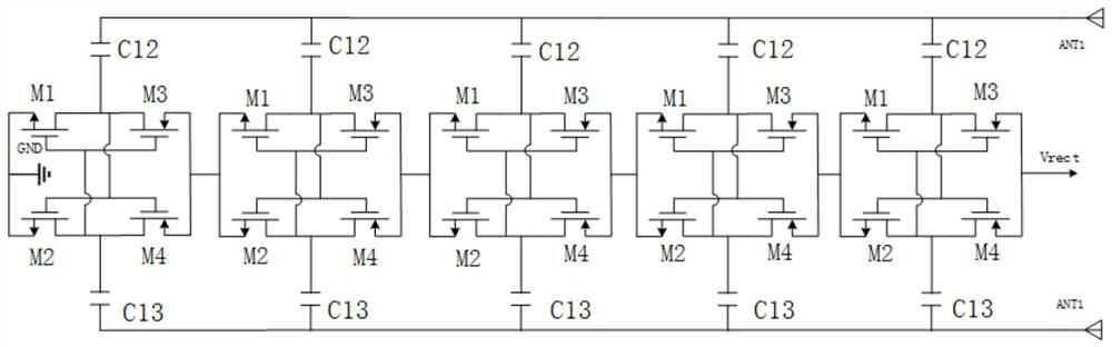 Radio frequency passive tag capable of being activated and self-tuned for multiple times in real time and method