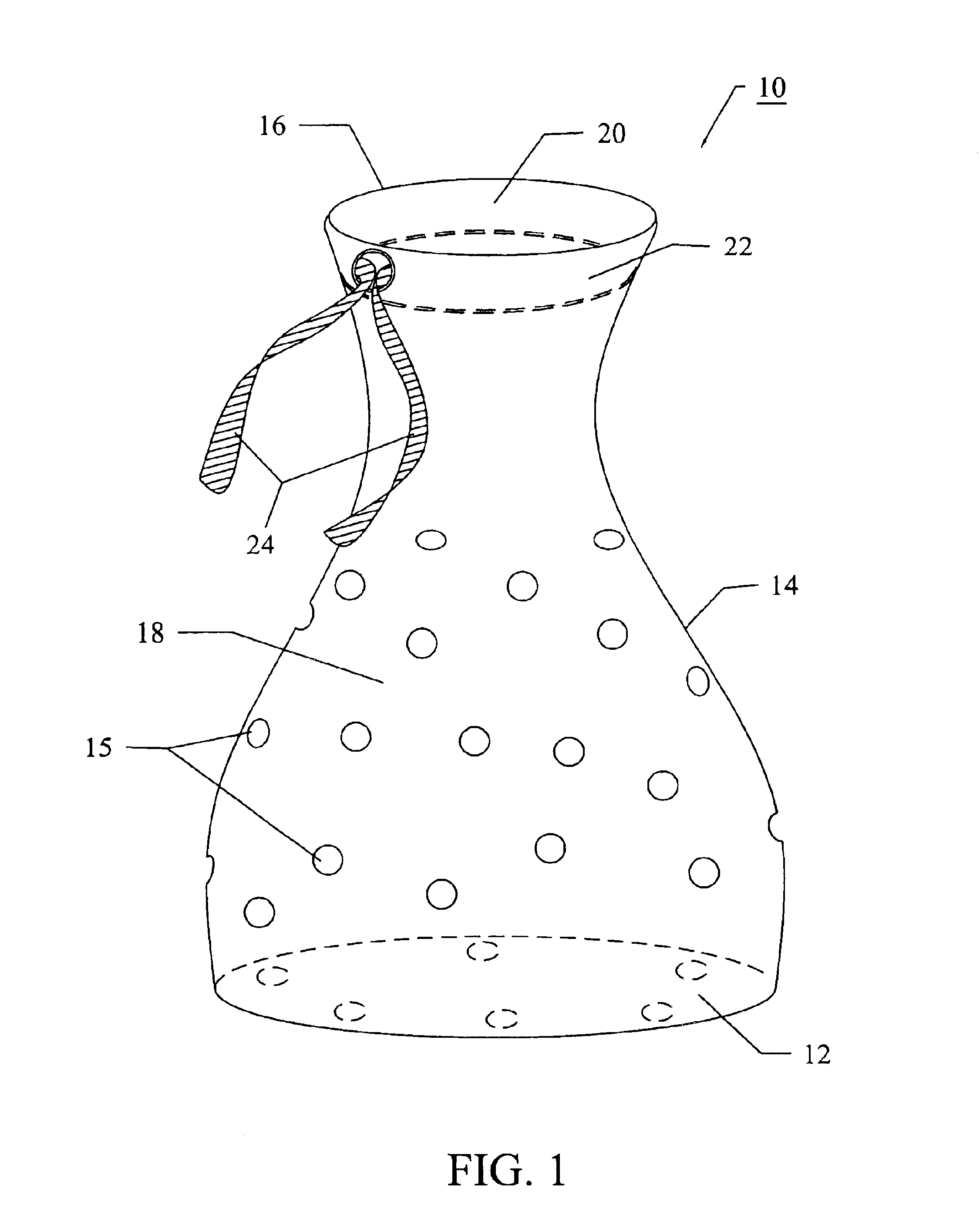 Biodegradable chum container