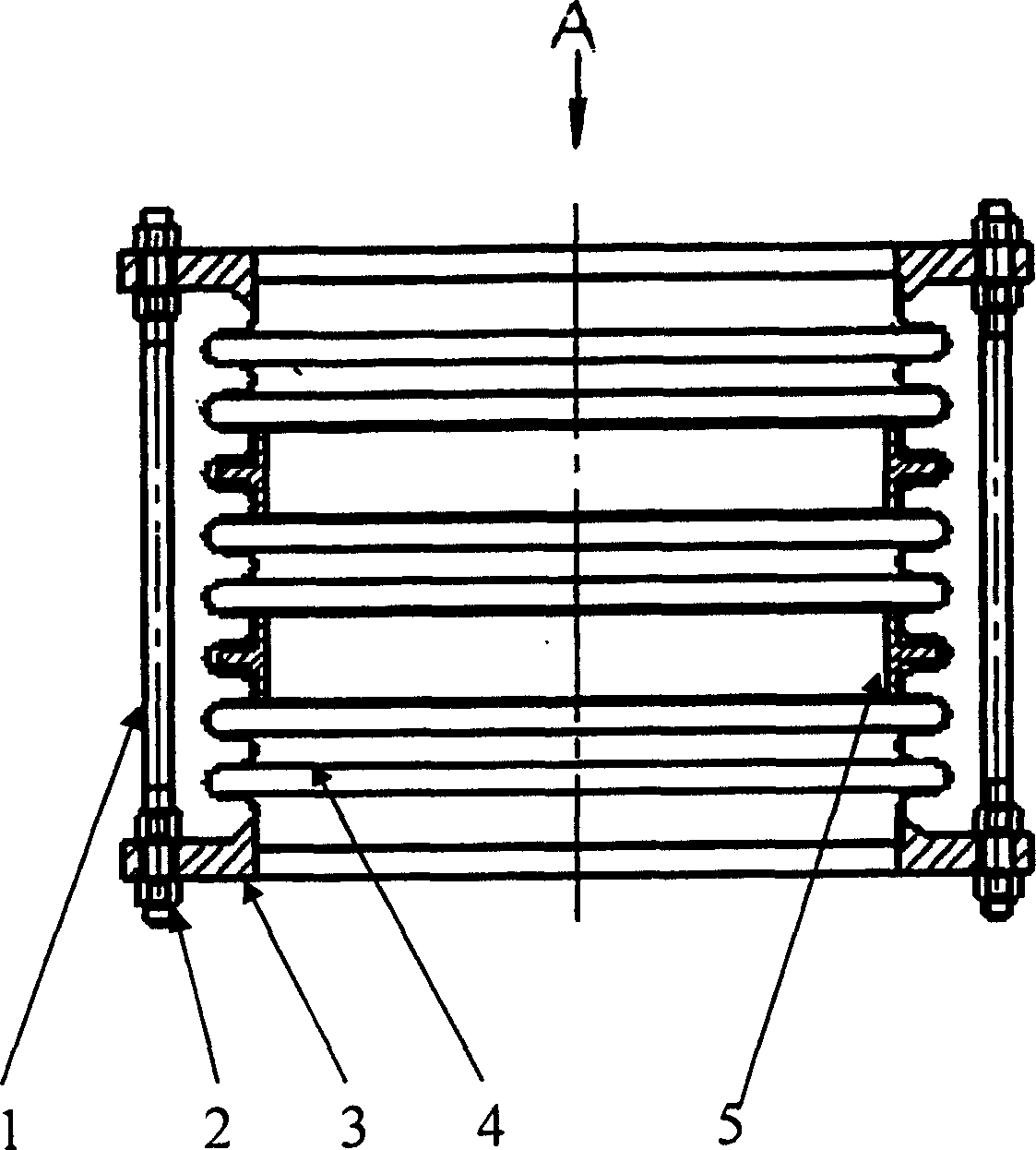 Square corrugated pipe