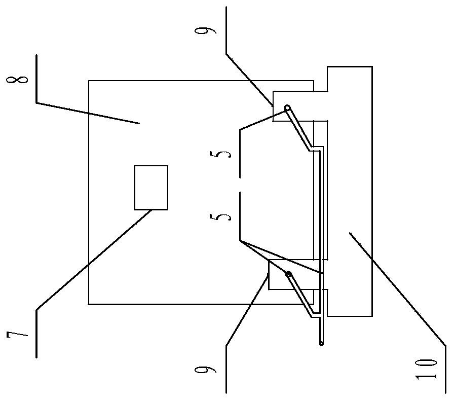 Liquid-oxygen oxygen combustion-supporting device of biomass particle steam boiler