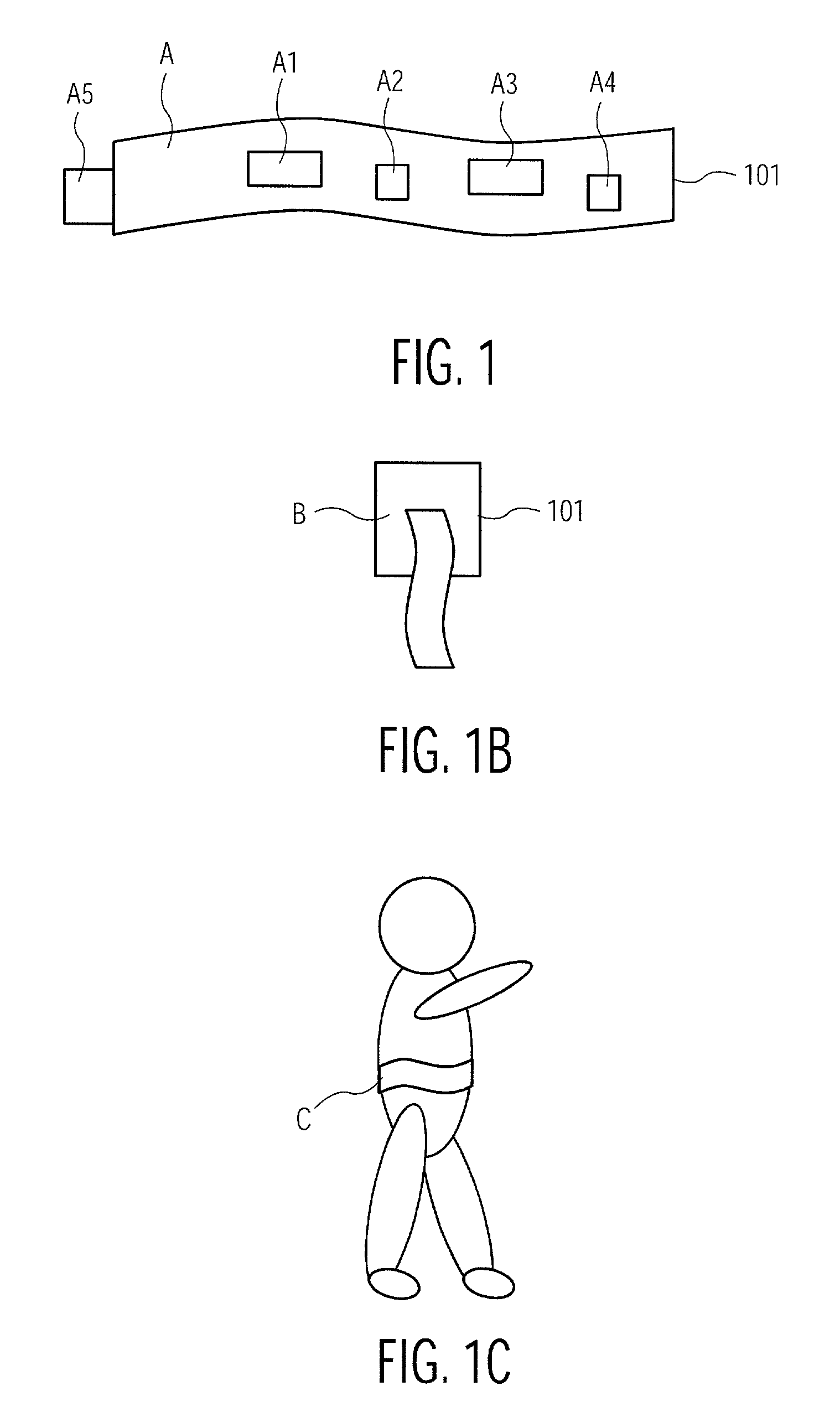 Kidnap alarm with acceleration sensor