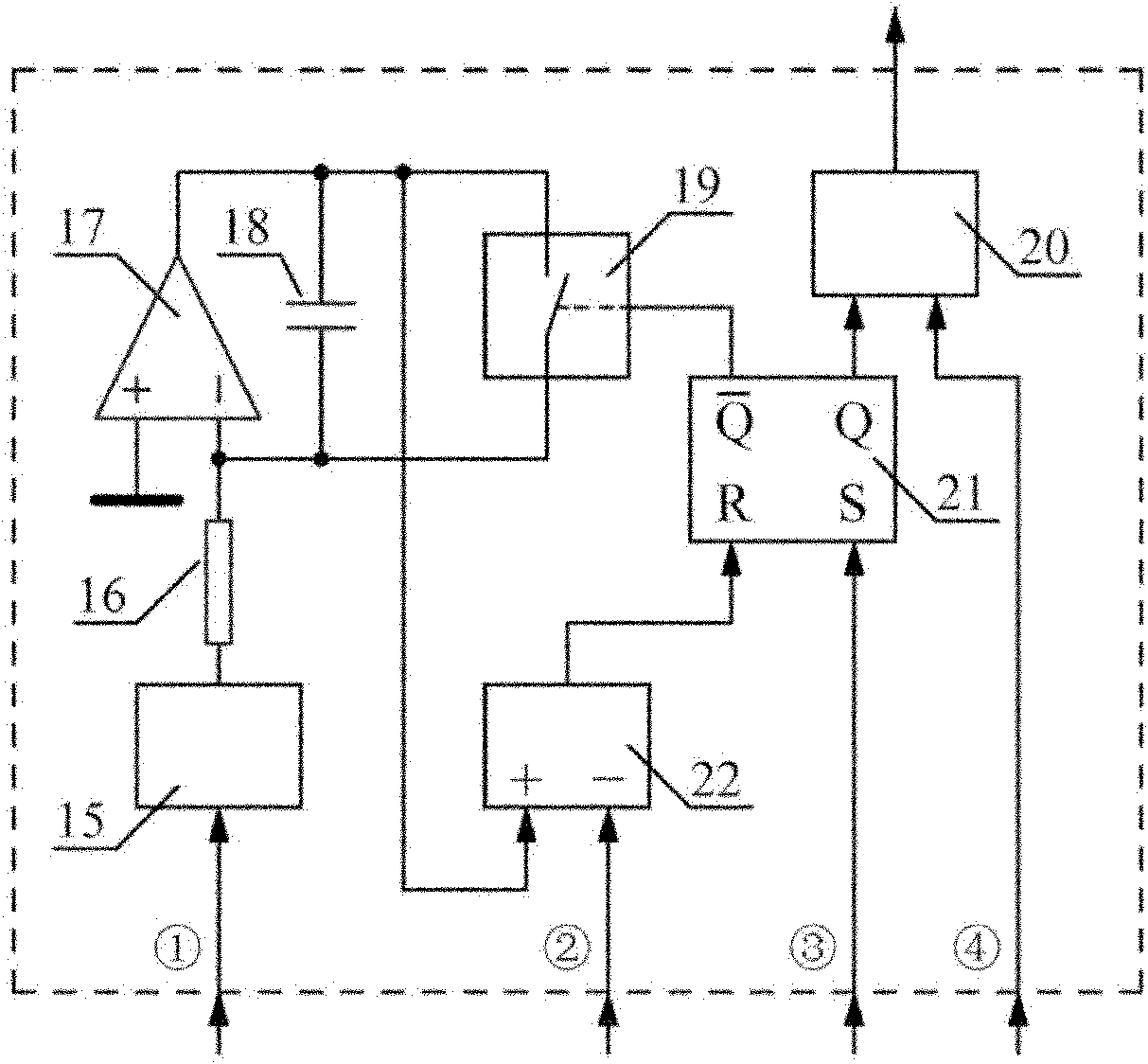 One-cycle controlled constant-power electronic ballast for high intensity discharge (HID) lamp and control method of electronic ballast