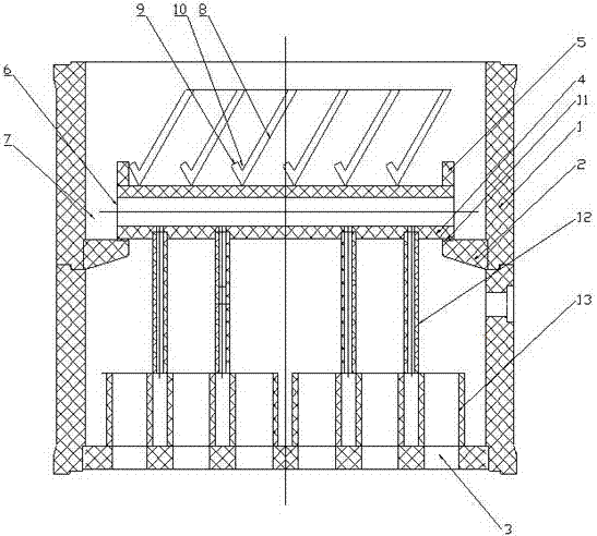 Novel liquid distribution system