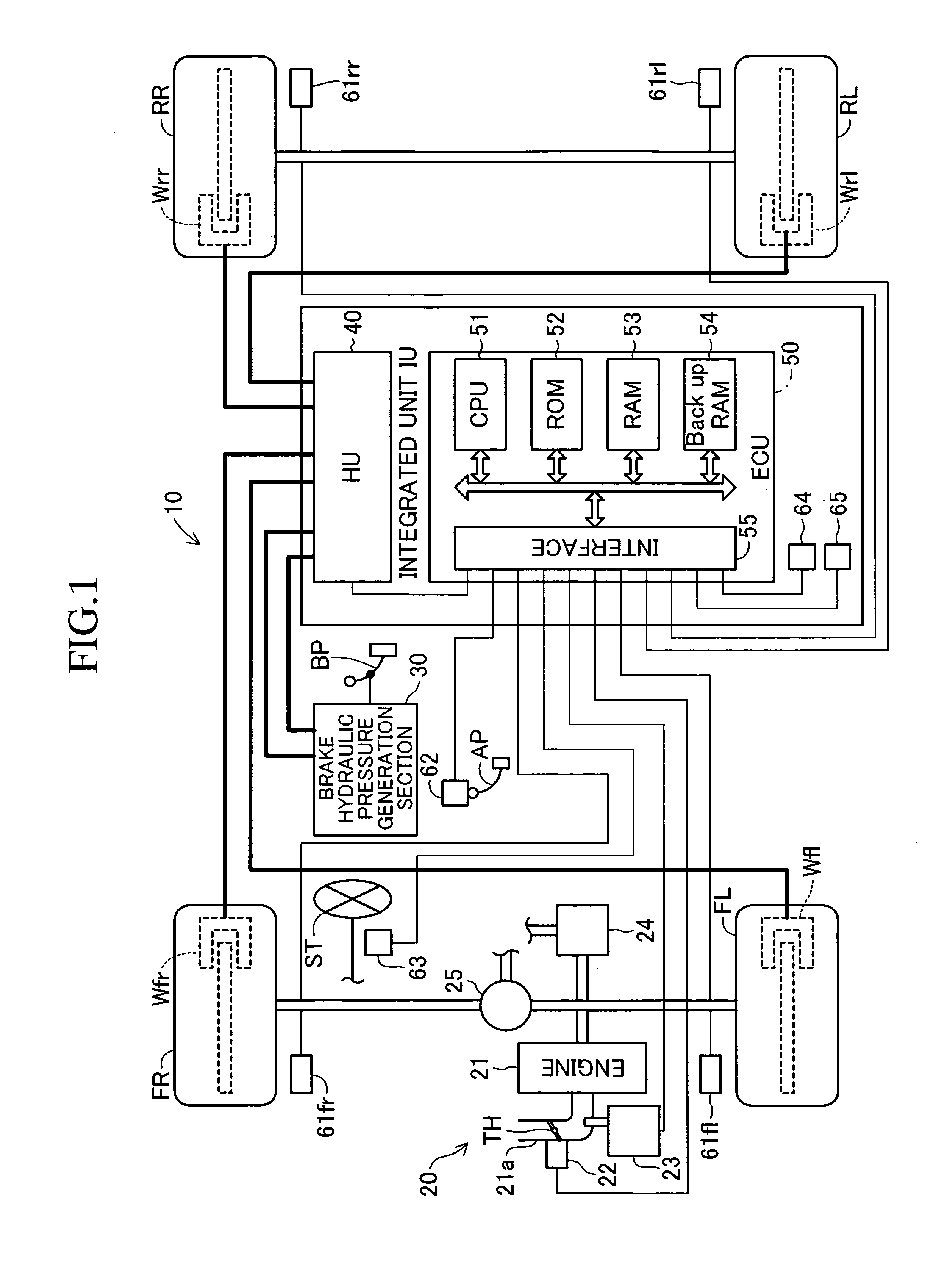 Apparatus for acquiring lateral acceleration at the center of gravity of vehicle, and motion control apparatus for vehicle