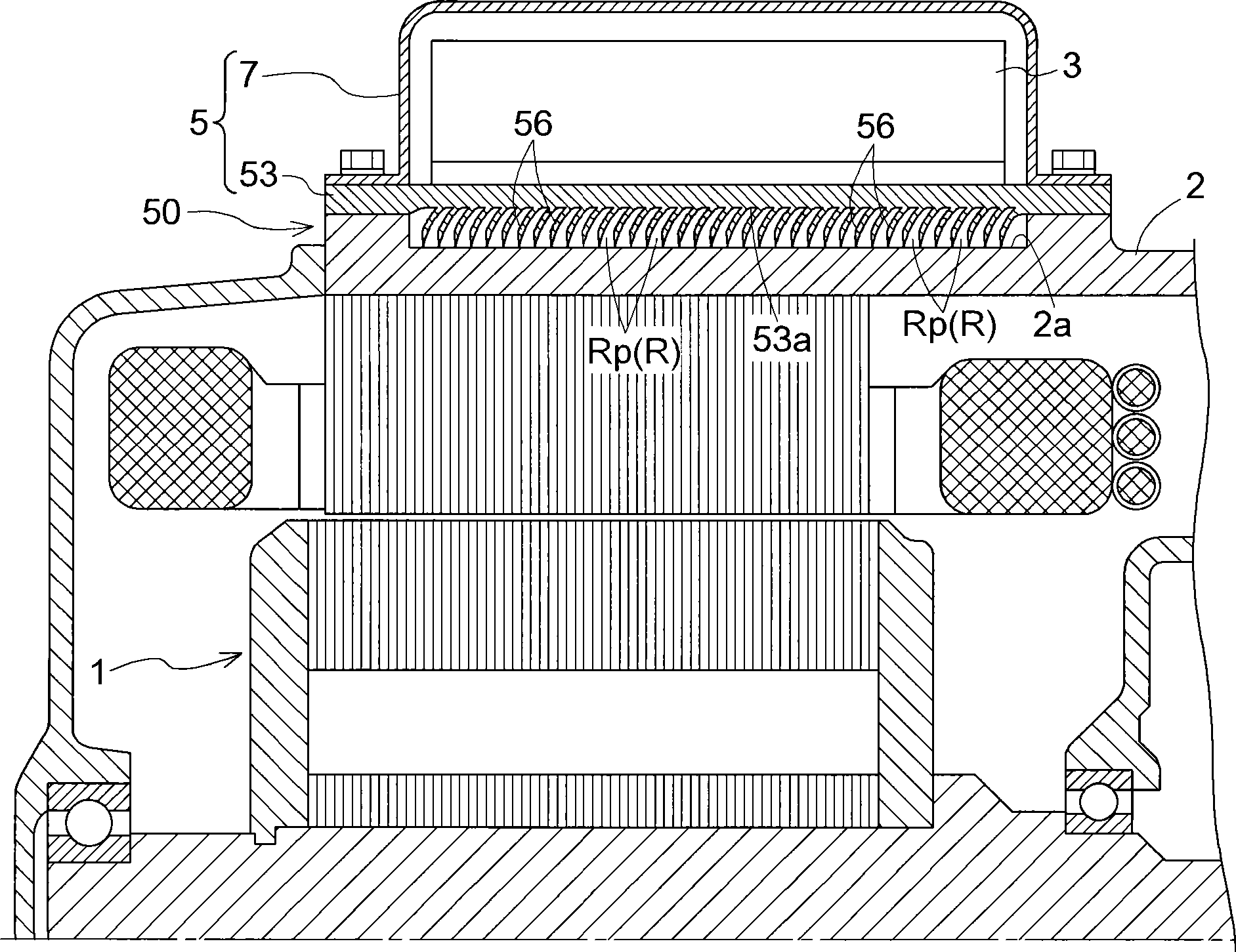 Heat generation body cooling structure and drive device