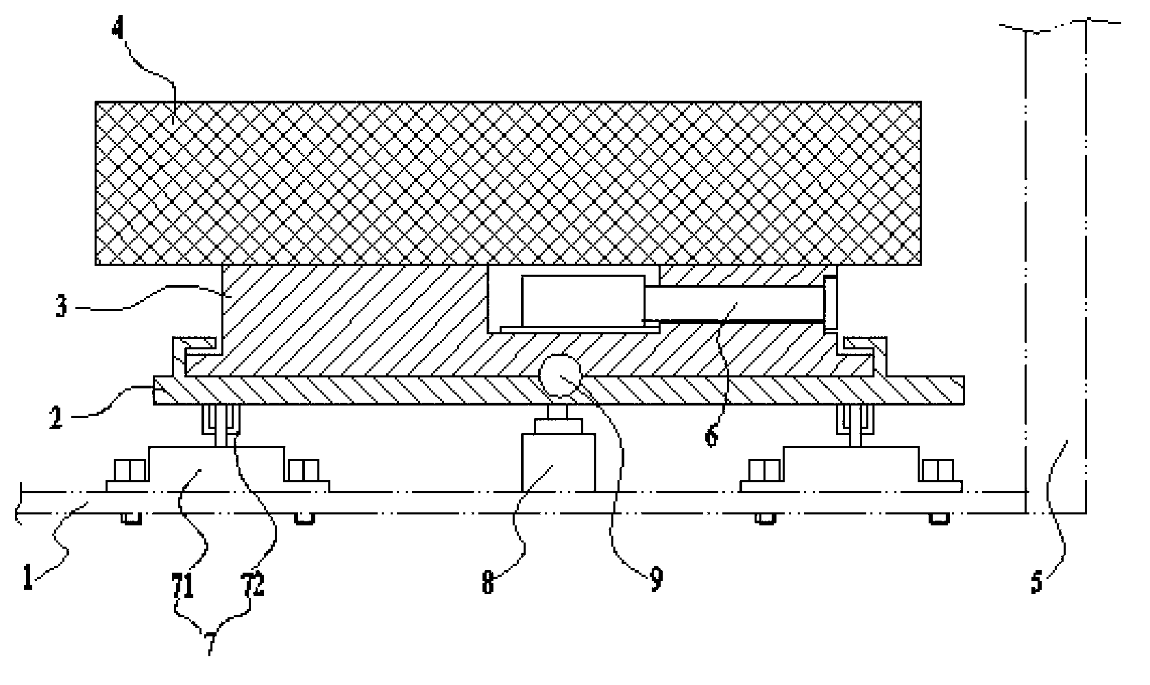 Escape device for automobile falling into water as well as control system and control method of escape device