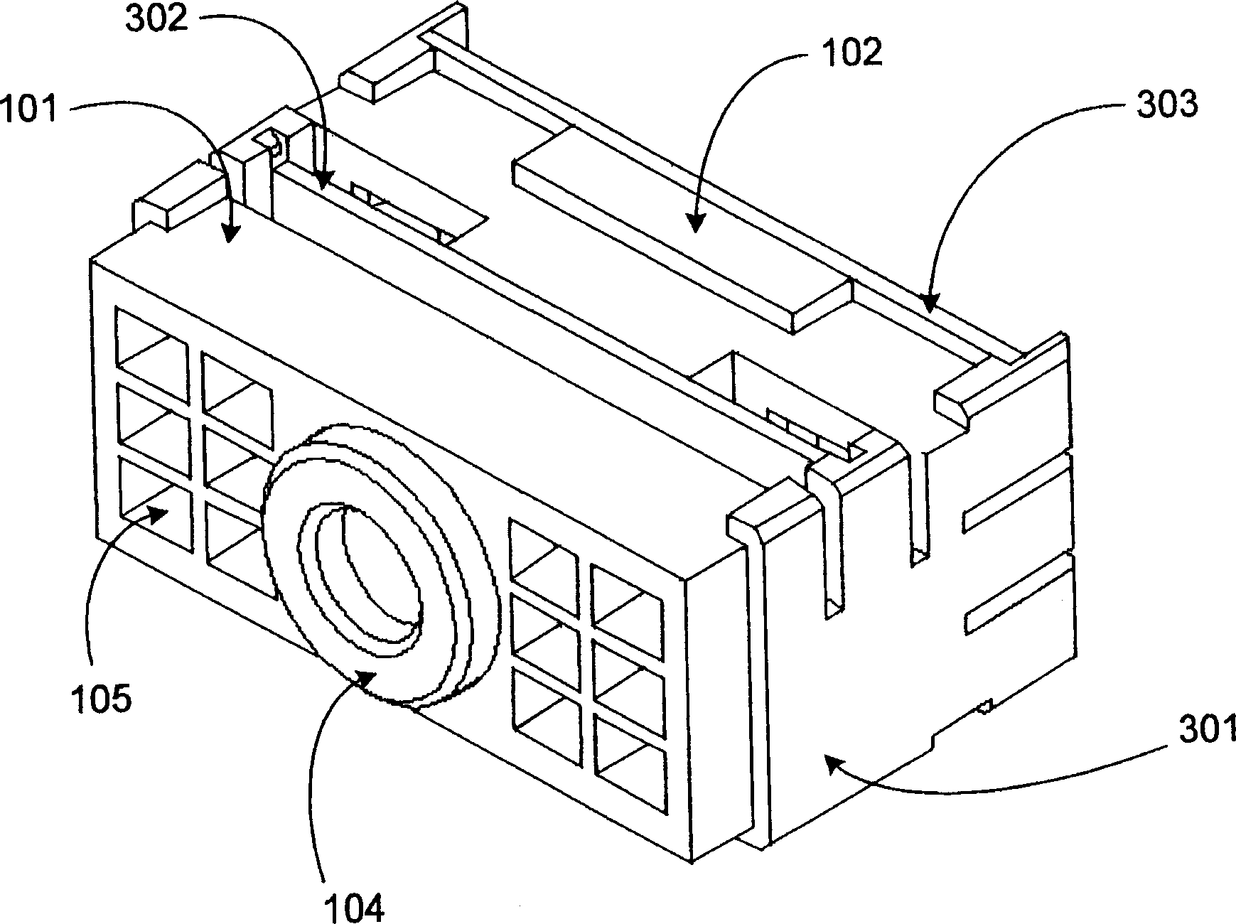 Two-dimensional image data collecting device with matching lighting and collecting method