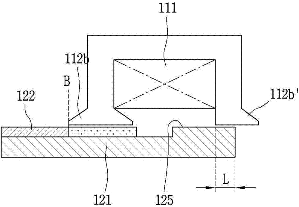 Reciprocating motor and reciprocating compressor having a reciprocating motor