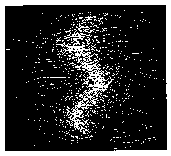 Three-dimensional flow line illumination method for enhancing spatial awareness