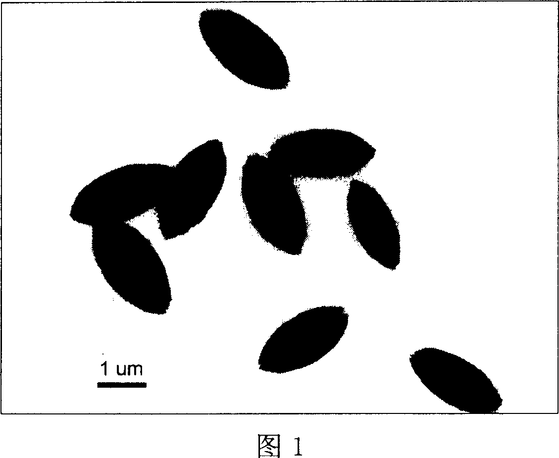 Series of elliptical metal sulfide grain, its production and use