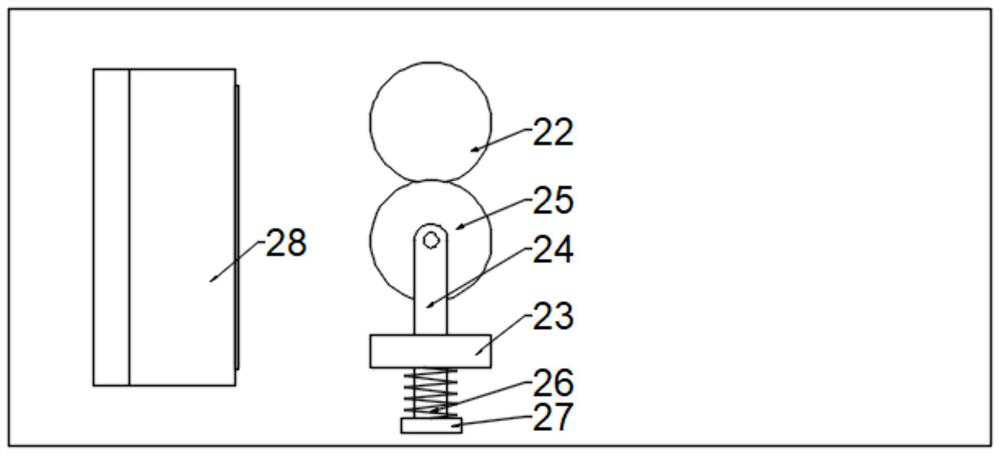 Peeling device capable of conveniently recycling residual materials