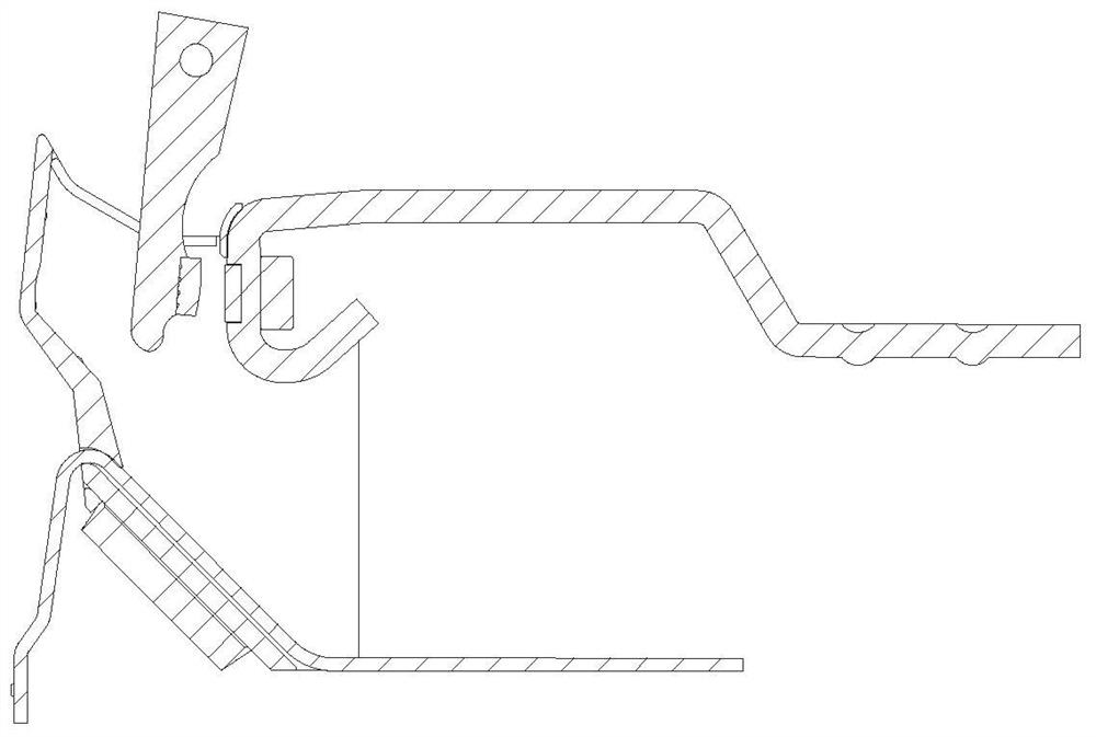 A kind of arc blowing mechanism of small circuit breaker