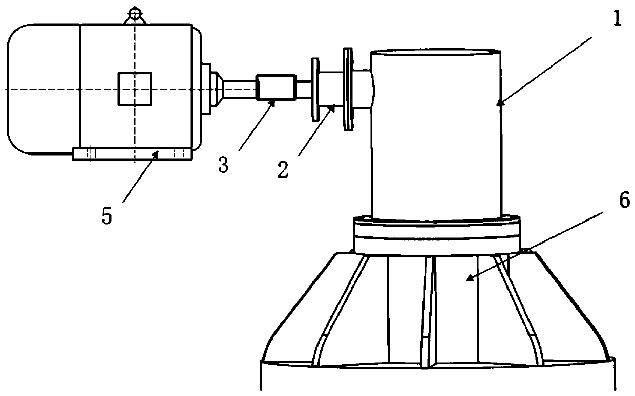 Superconducting flywheel main shaft positioning device and using method thereof