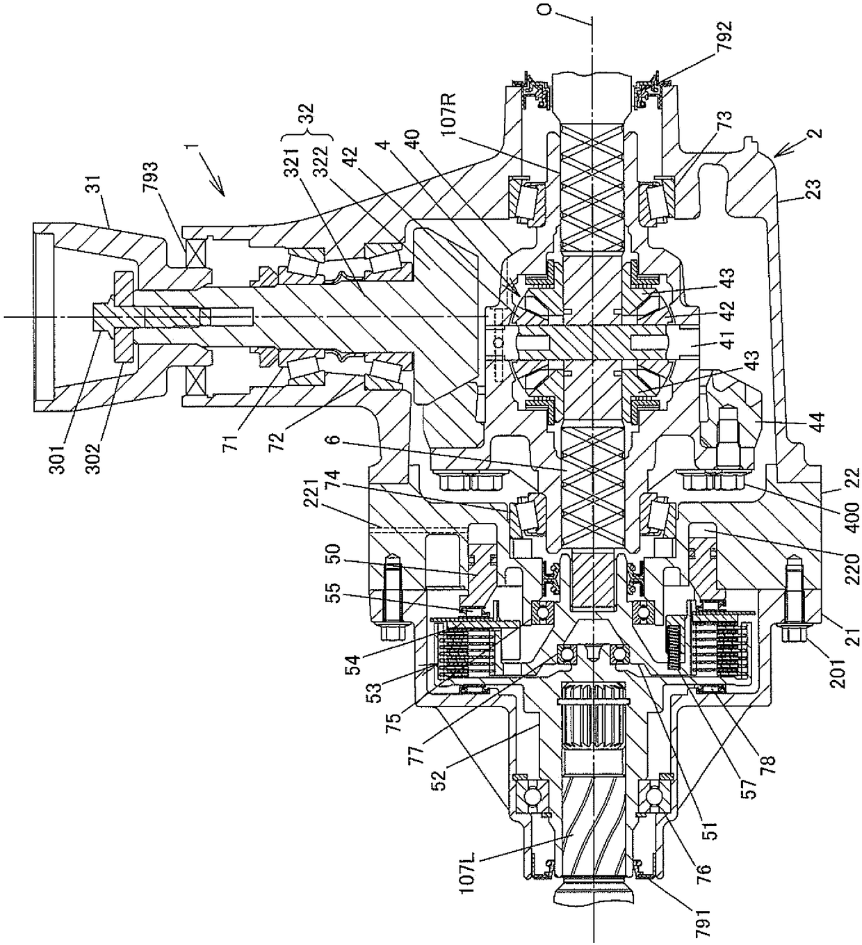 Four-wheel-drive vehicle and method of controlling four-wheel-drive vehicle