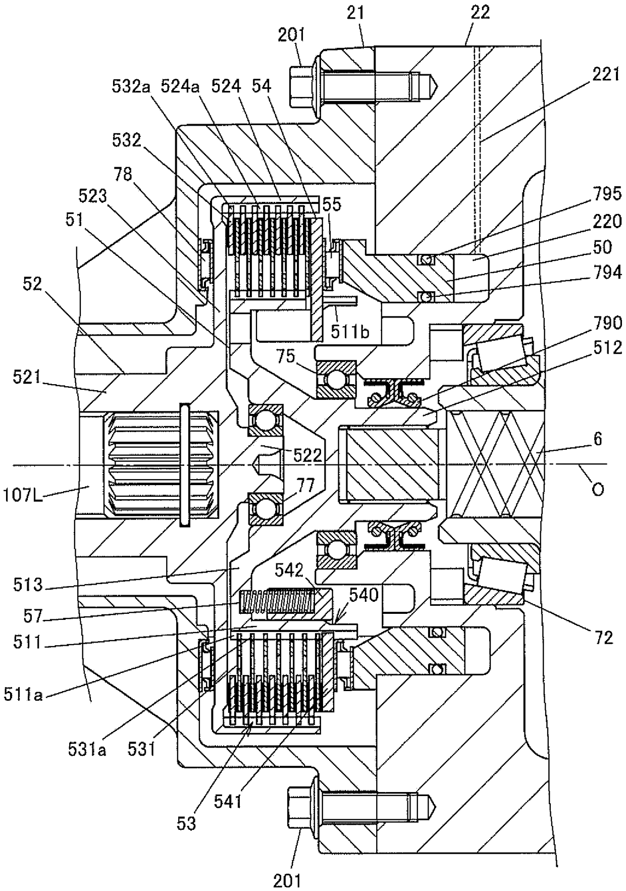 Four-wheel-drive vehicle and method of controlling four-wheel-drive vehicle