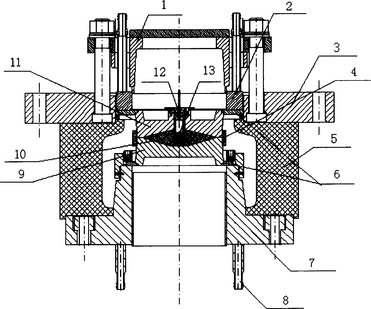 Explosion circuit breaker