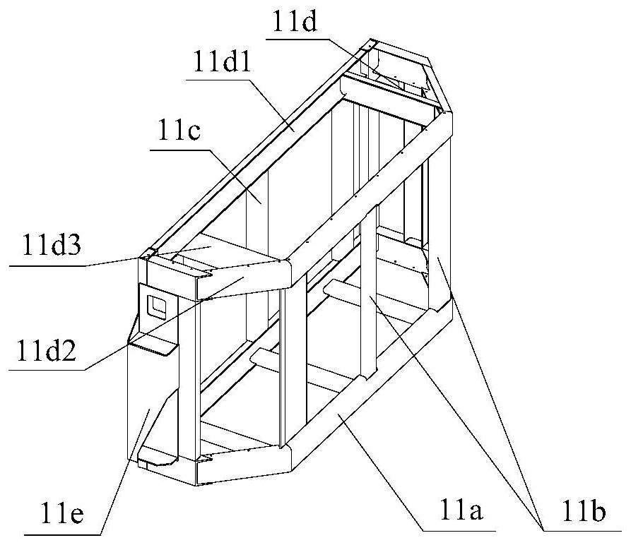 Knapsack type lithium battery power generation box and using method