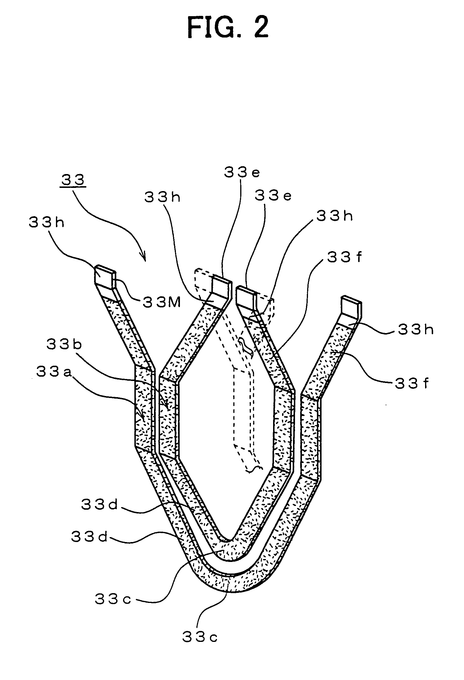 Stator arrangement of rotary electric machine