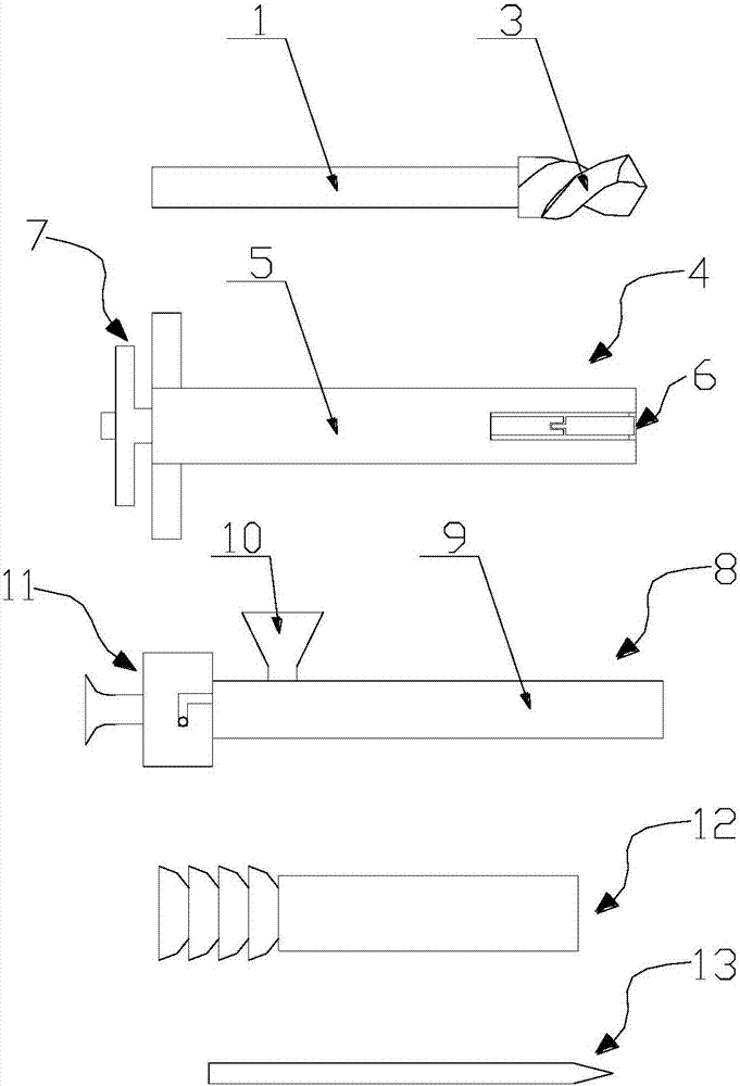 Bone grafting suite and bone grafting method