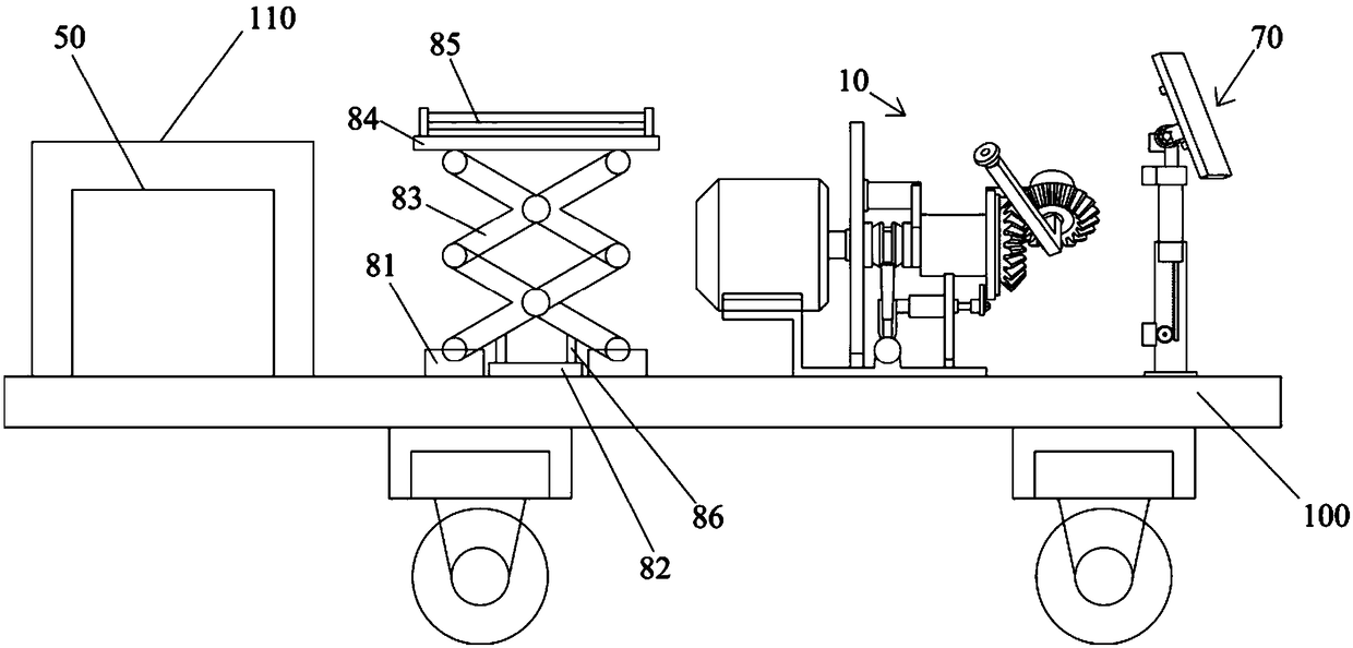 Power construction vehicle for municipal building engineering