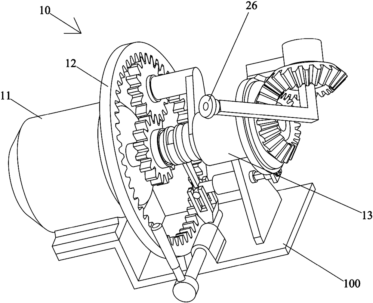 Power construction vehicle for municipal building engineering