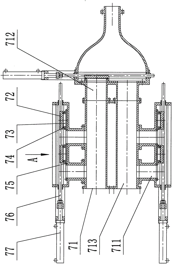 Distribution valve and conveying pump adopting same