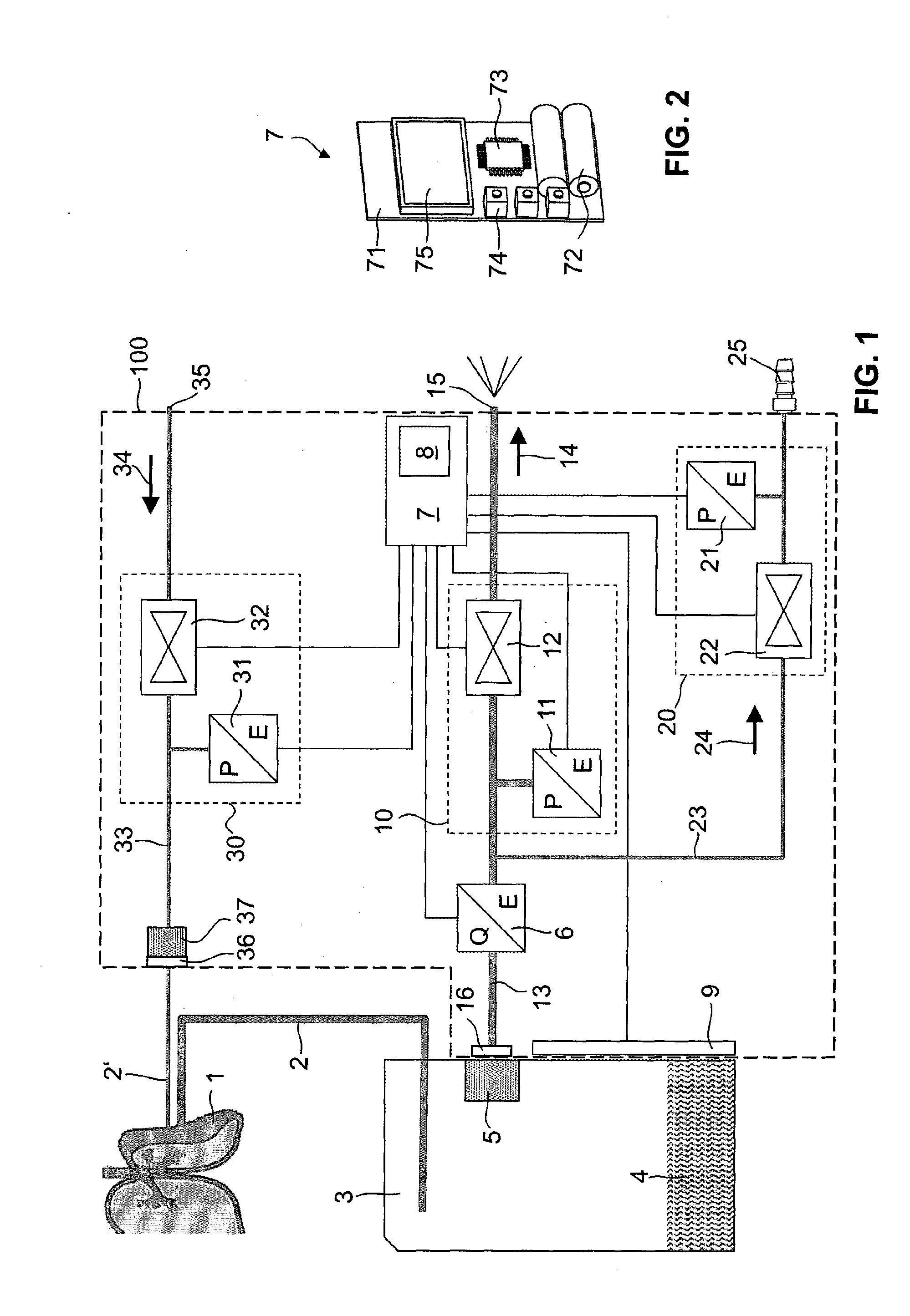 Thoracic Drainage Device Having Reduced Counter-Pressure