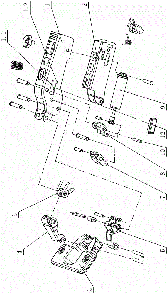 Control device of furniture hinge damping force