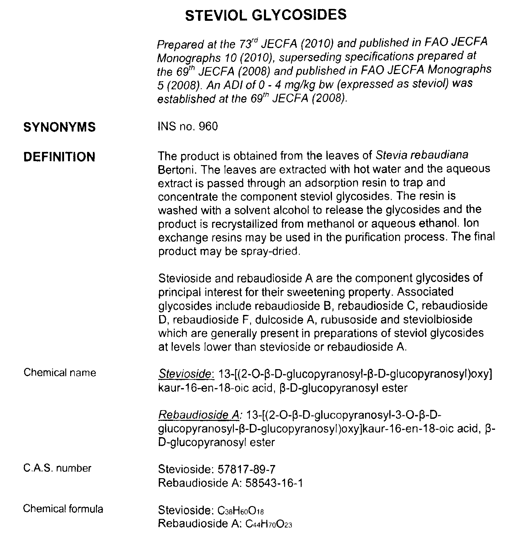 Processes of Purifying Steviol Glycosides Reb C