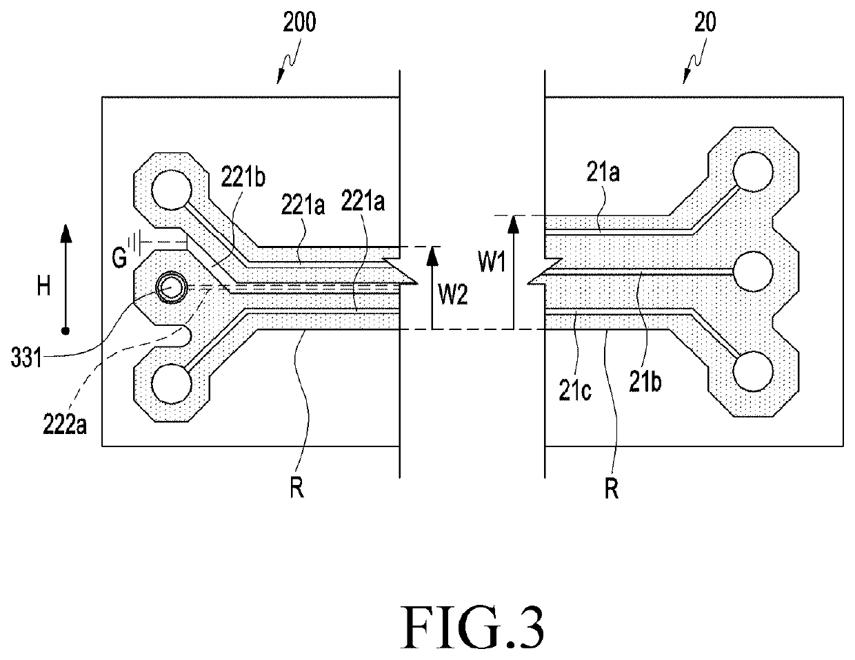 Printed circuit board and electronic device including same