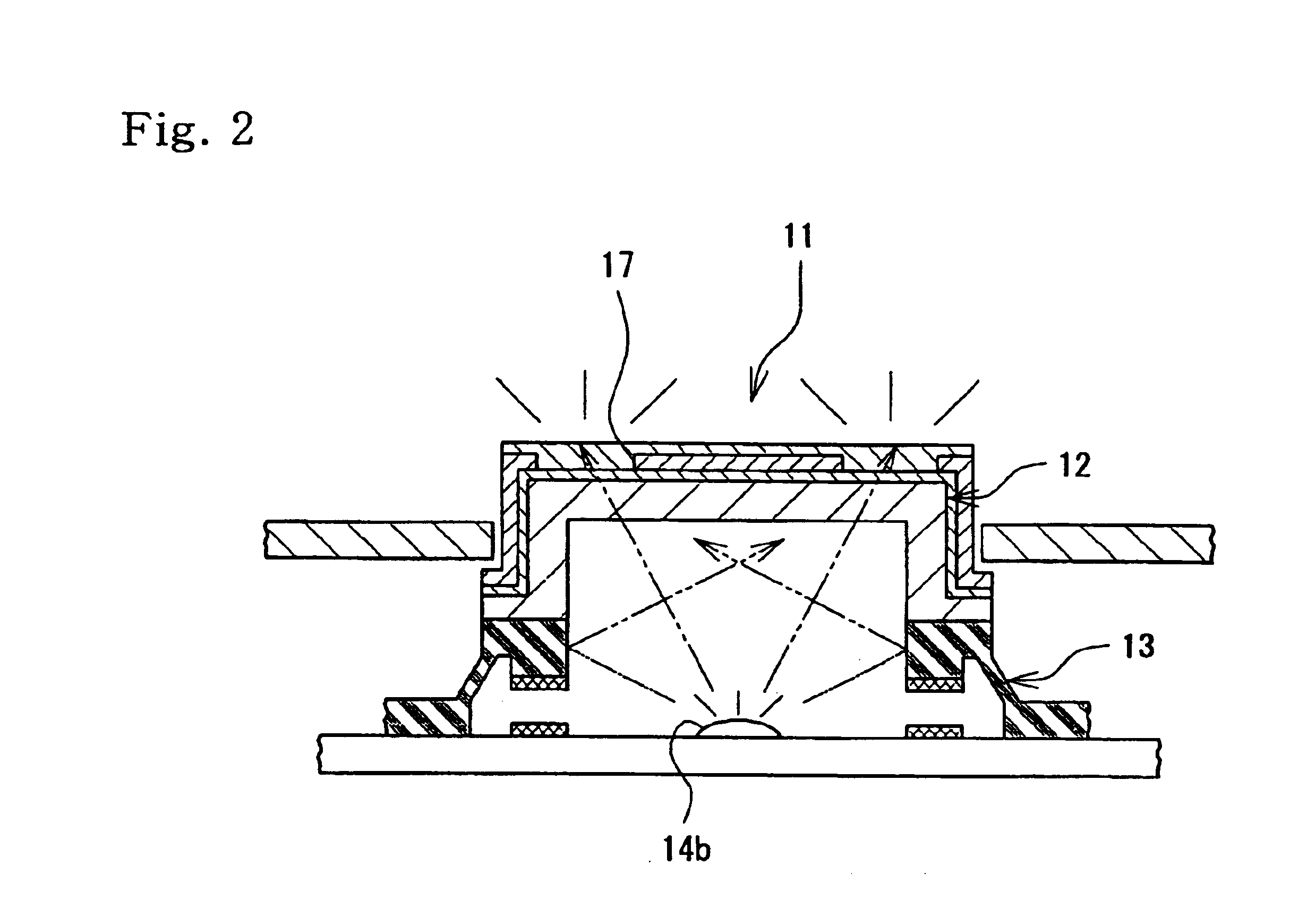 Cover member for illuminated pushbutton switch