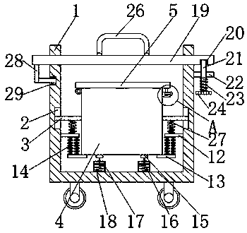 Transportation device for new energy vehicle battery