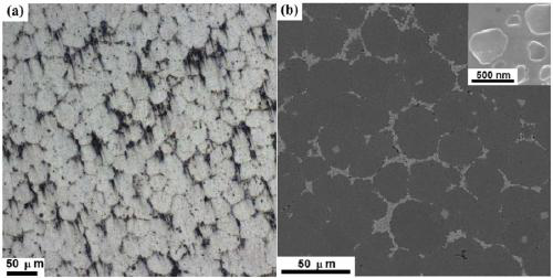 Ultra-light high-modulus high-strength casting aluminum-lithium matrix composite and preparation method thereof