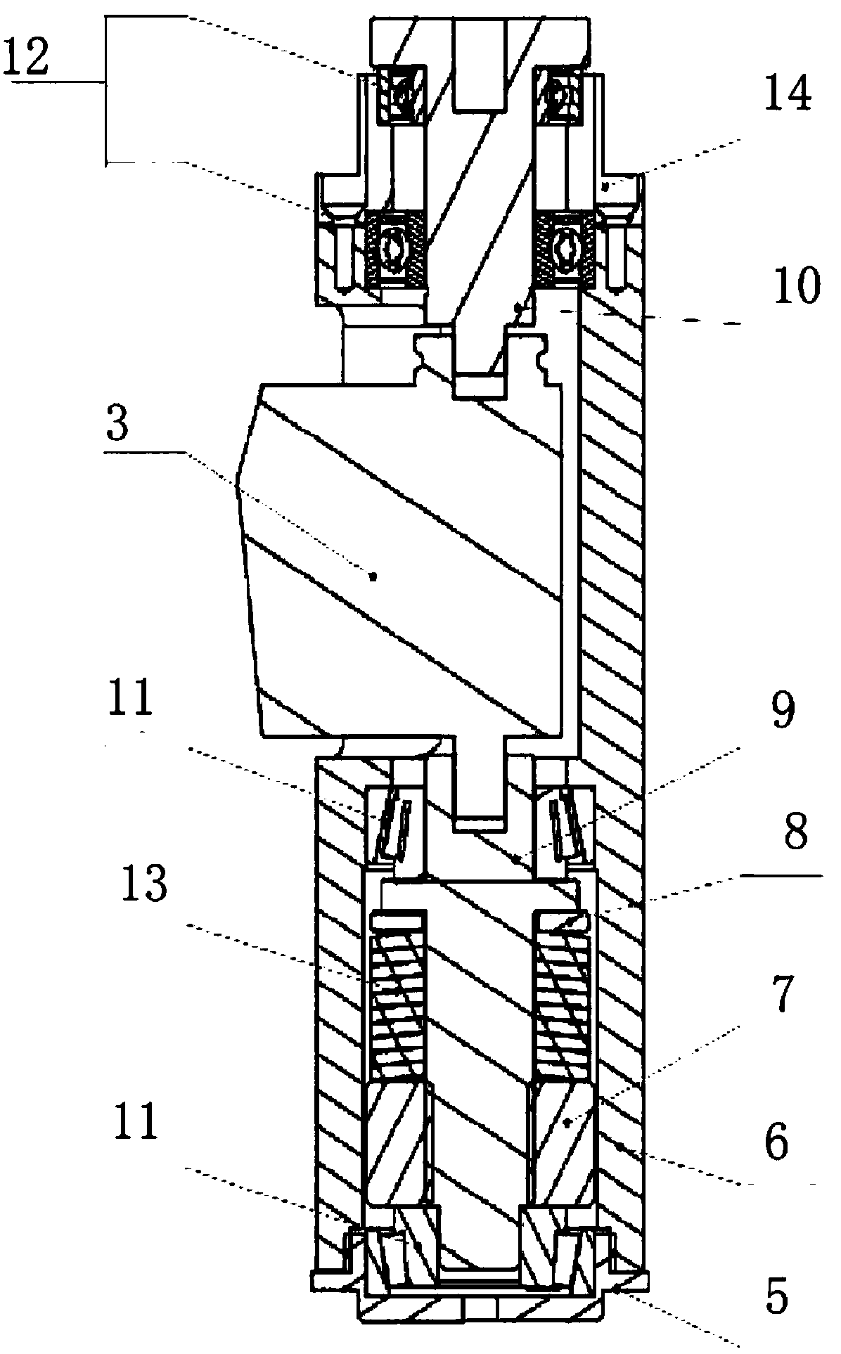 Rotating moment measurement and verification device used for steam generator heat transfer tube mechanical plugging tube