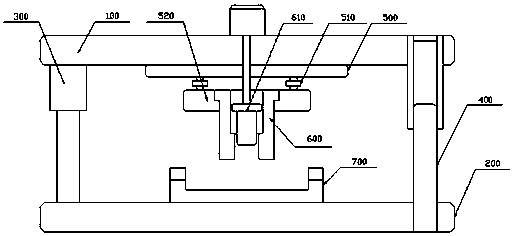 A hydraulic mold pressure system