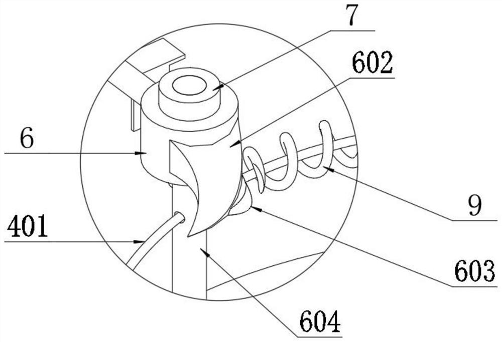 Auxiliary removal device for burr margin blank based on mud blank stamping mechanism