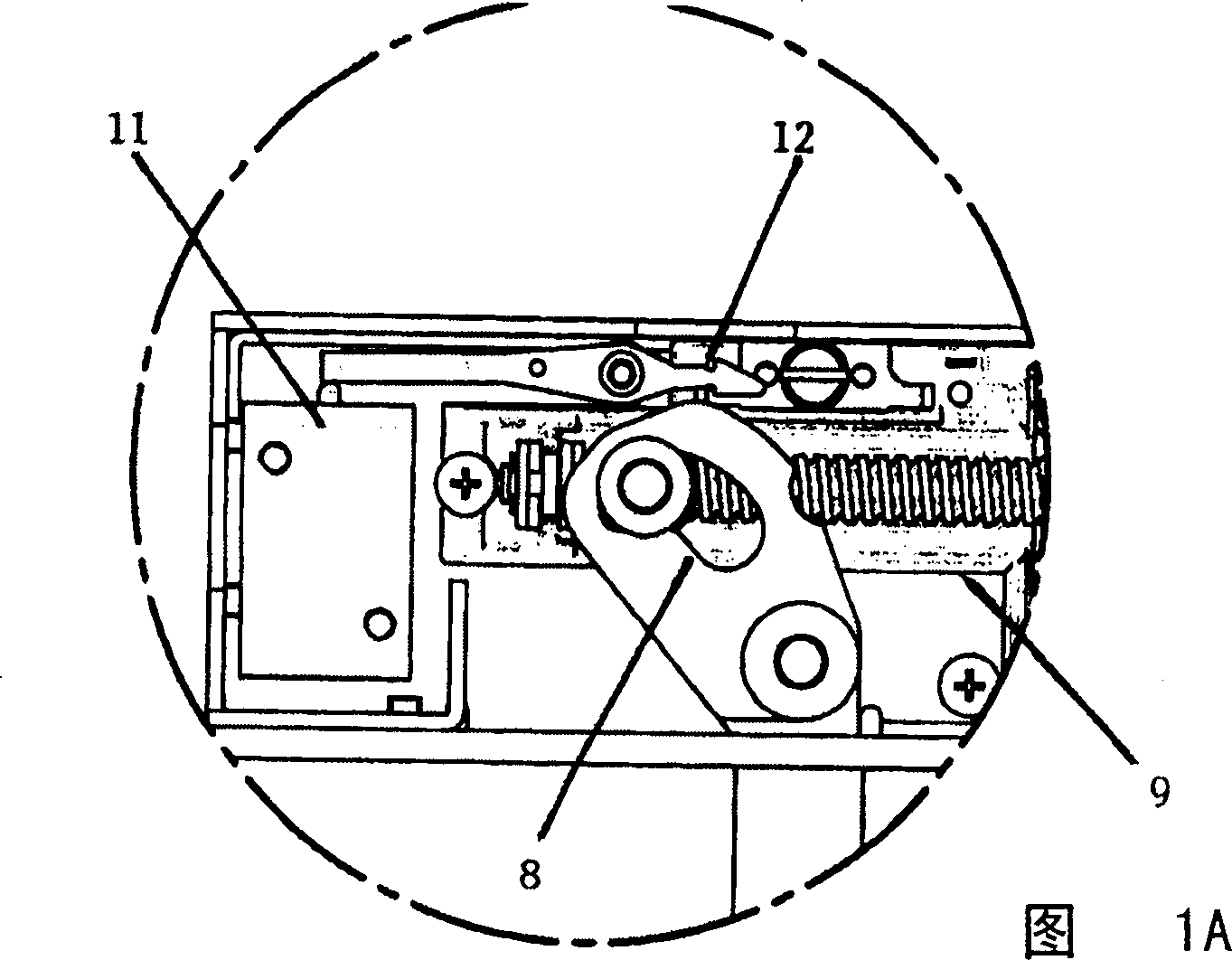 Electric drop bolt with slidable drive mechanism