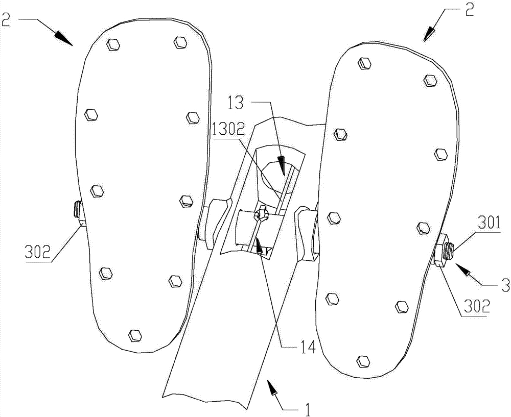 Mechanical speed-variable cruising facility for swimming