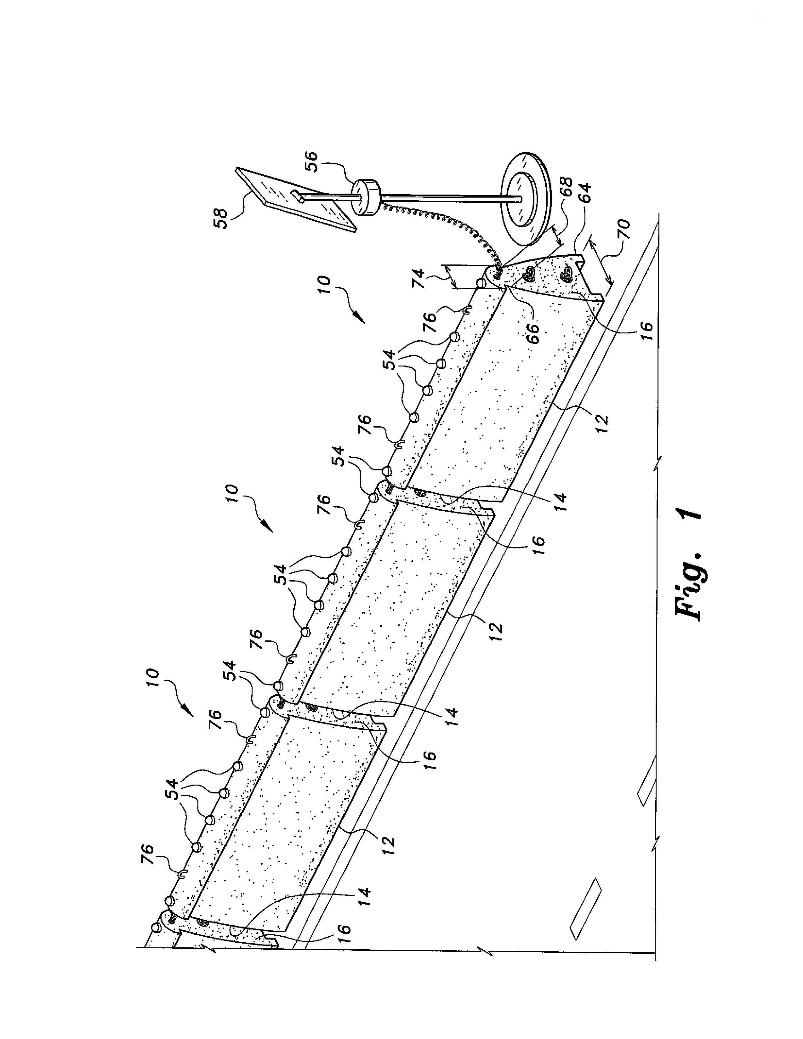 Portable traffic safety barrier