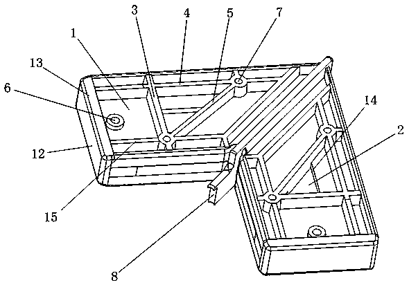 Right-angle connecting piece