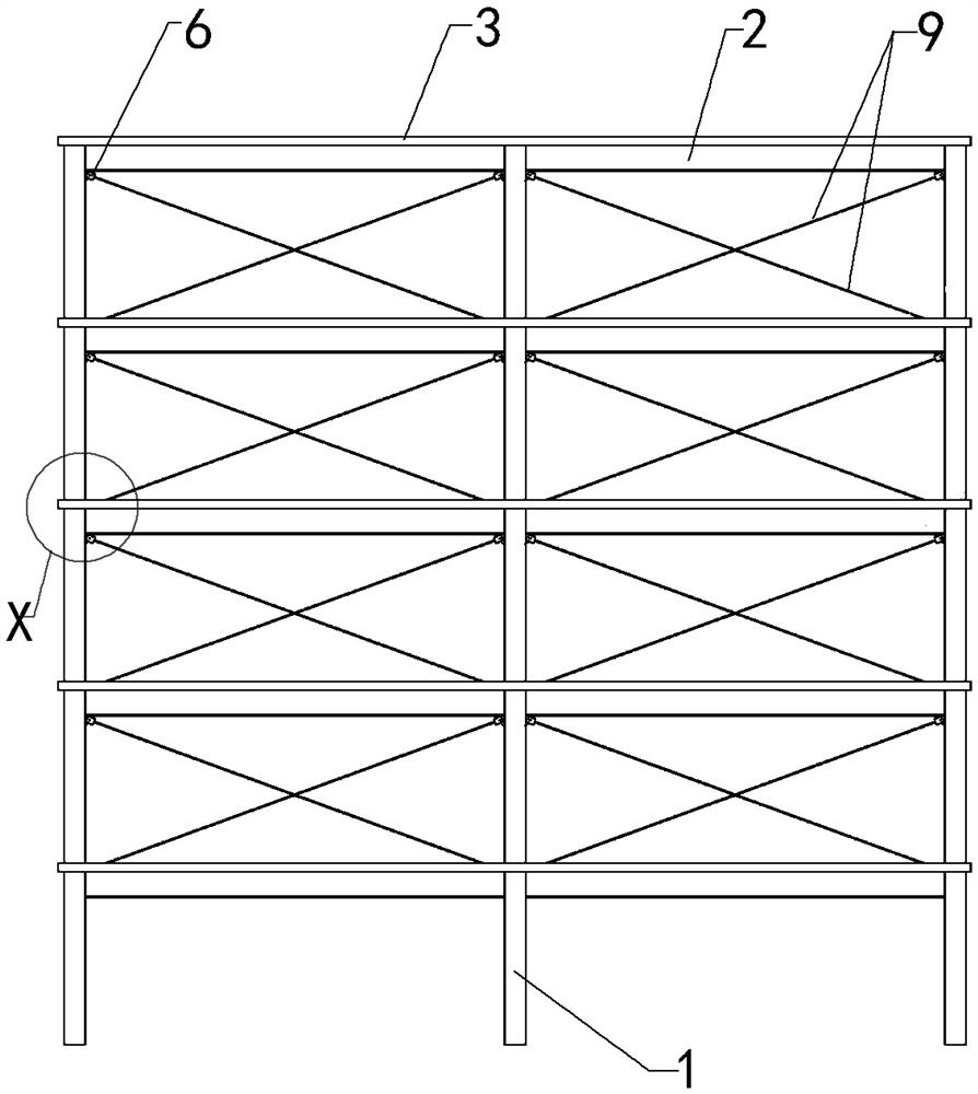 A prestressed support friction damping assembled steel structure system and its design method