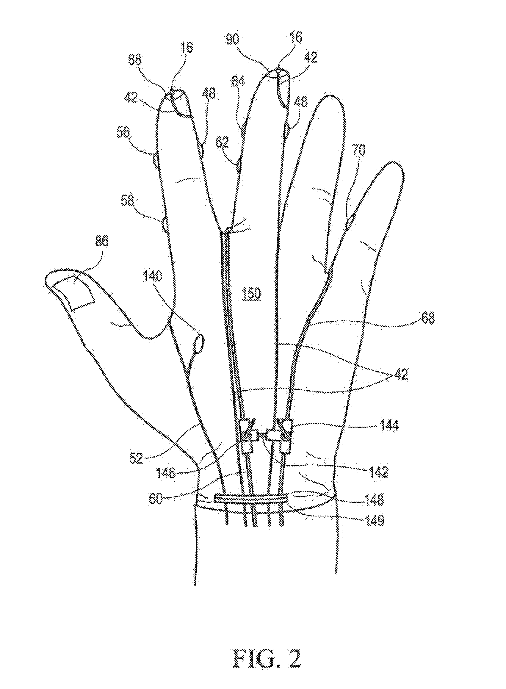 Surgical glove systems and method of using the same