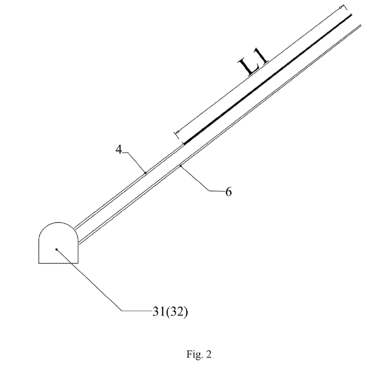 Yieldable construction method for early releasing surrounding rock deformation on weak counter-inclined slope