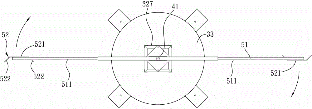 Aquaculture turn-scoop-type wave generator