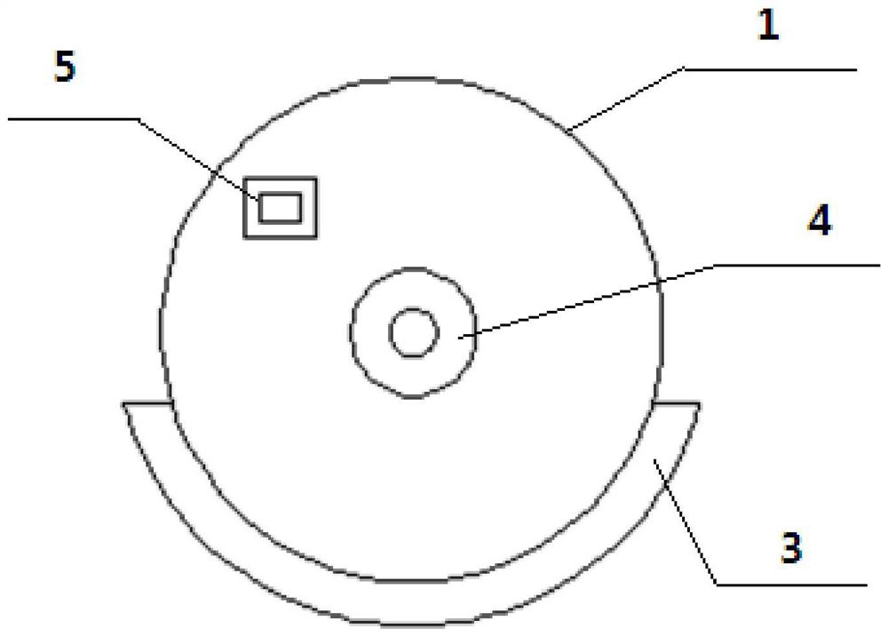 A photocatalytic reaction device and process for treating rose bengal b high-salt wastewater