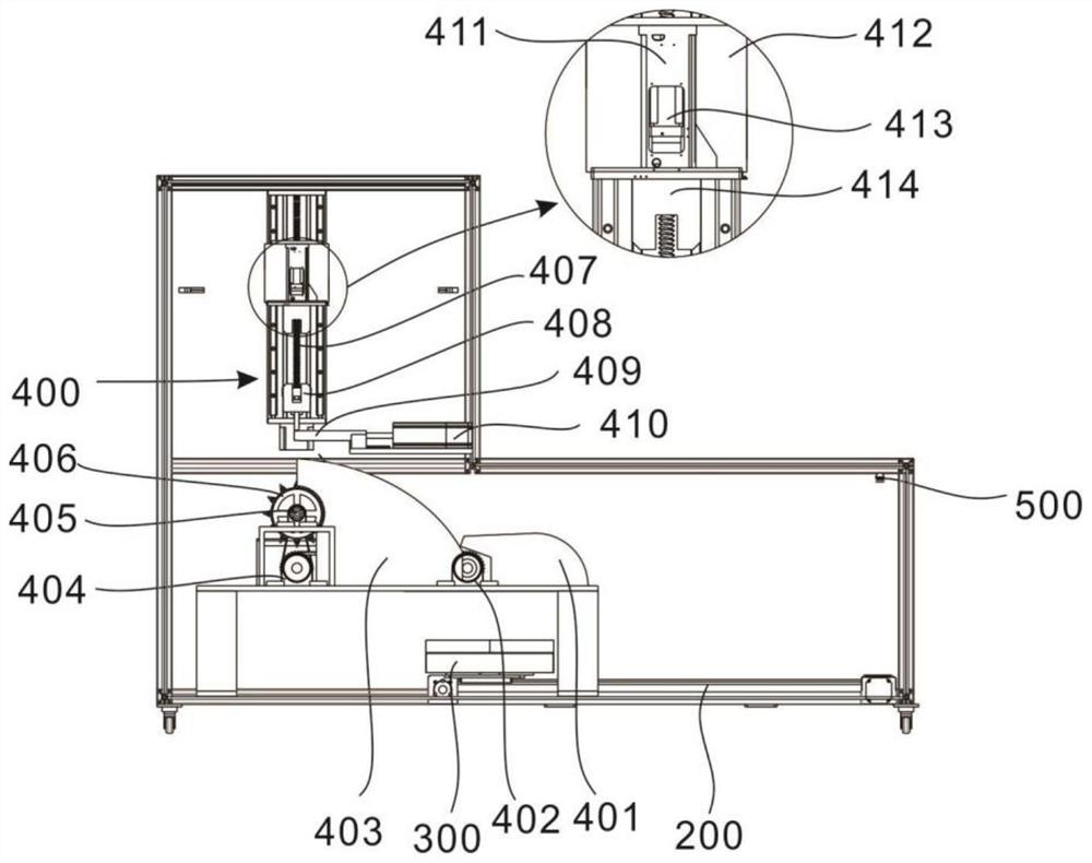 Rice and wheat seed testing machine